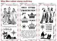 Wise Men Rubber Stamps Multi-buy - DL